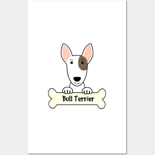 Bull Terrier Posters and Art